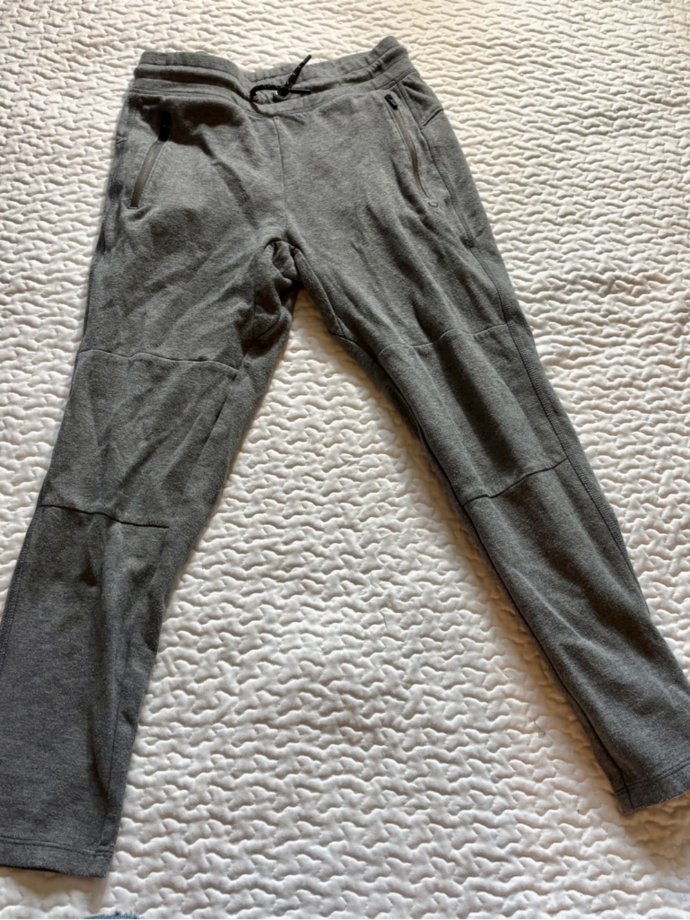 GAP Gray Kids Jogger Sweatpants with Zip Pockets XL 12
